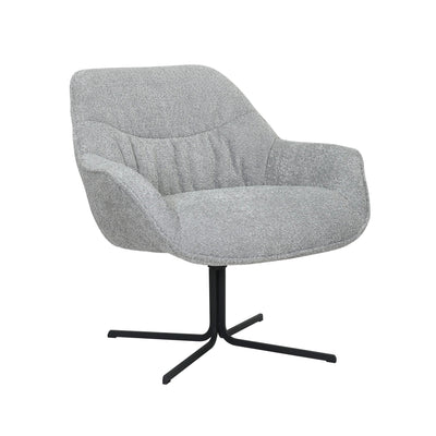 Fauteuil Mila | Lichtgrijs by starfurn