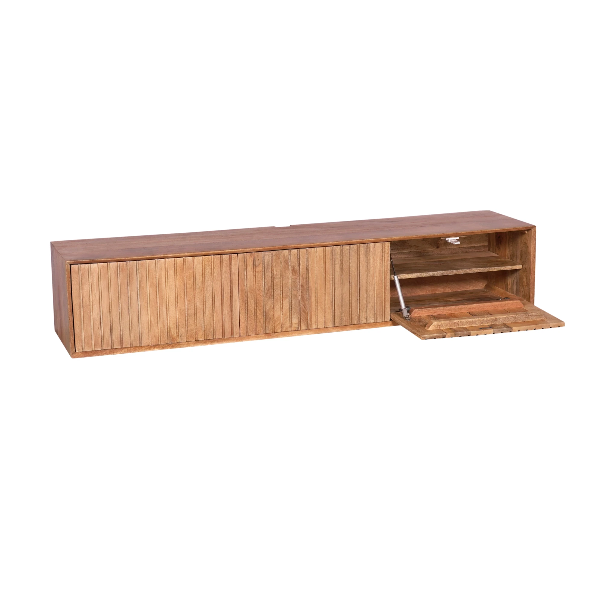 Zwevend tv-meubel Madison Naturel | 160 cm by Starfurn
