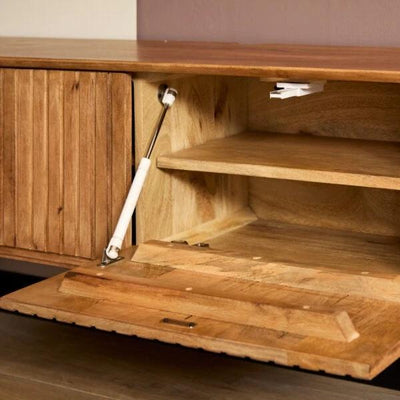 Zwevend tv-meubel Madison Naturel | 160 cm by Starfurn