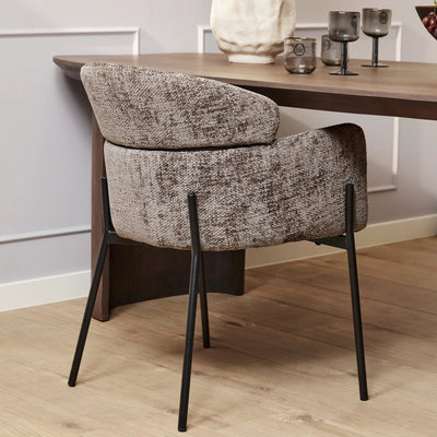 Eetkamerstoel Otis | Grijs | set van 2 stoelen by Starfurn