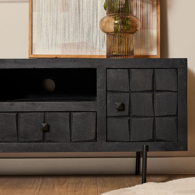 Tv meubel Brandy Black | 120 cm by Starfurn