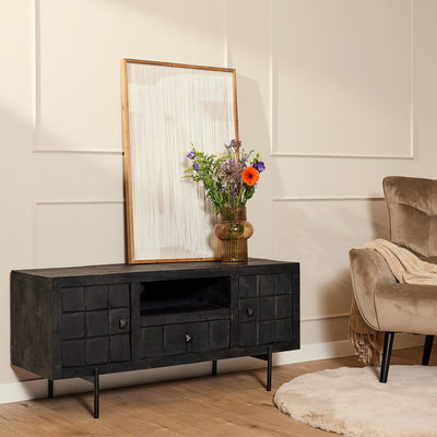 Tv meubel Brandy Black | 120 cm by Starfurn