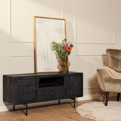 Tv meubel Brandy Black | 120 cm by Starfurn
