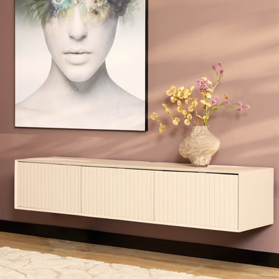 Zwevend tv meubel Madison Sand | 160 cm by Starfurn