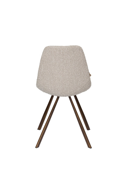 Chair Franky BouclÃ© Beige