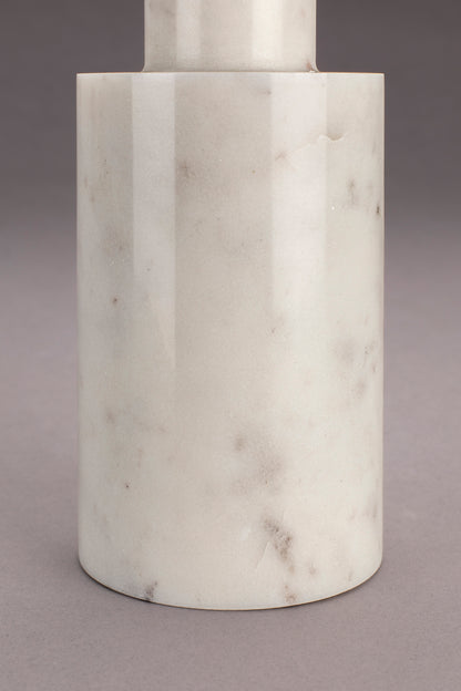 Candle Holder Paros White