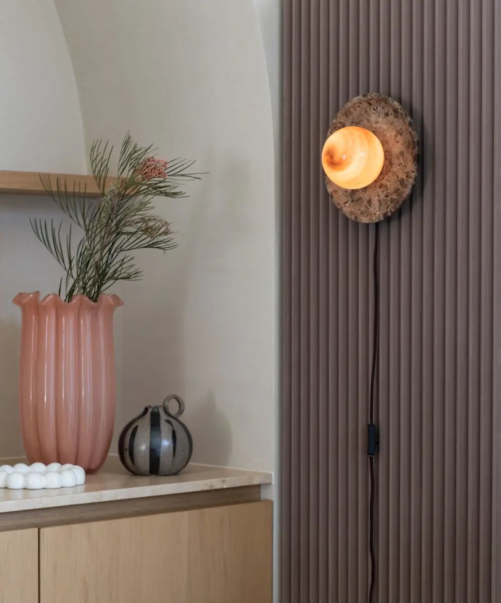 it's about RoMi Tivoli Wandlamp - Bruin - Ø25 cm by it's about RoMi