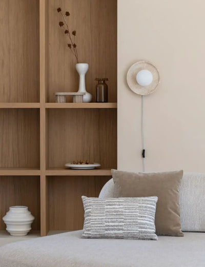 it's about RoMi Tivoli Wandlamp - Wit - Ø25 cm by it's about RoMi