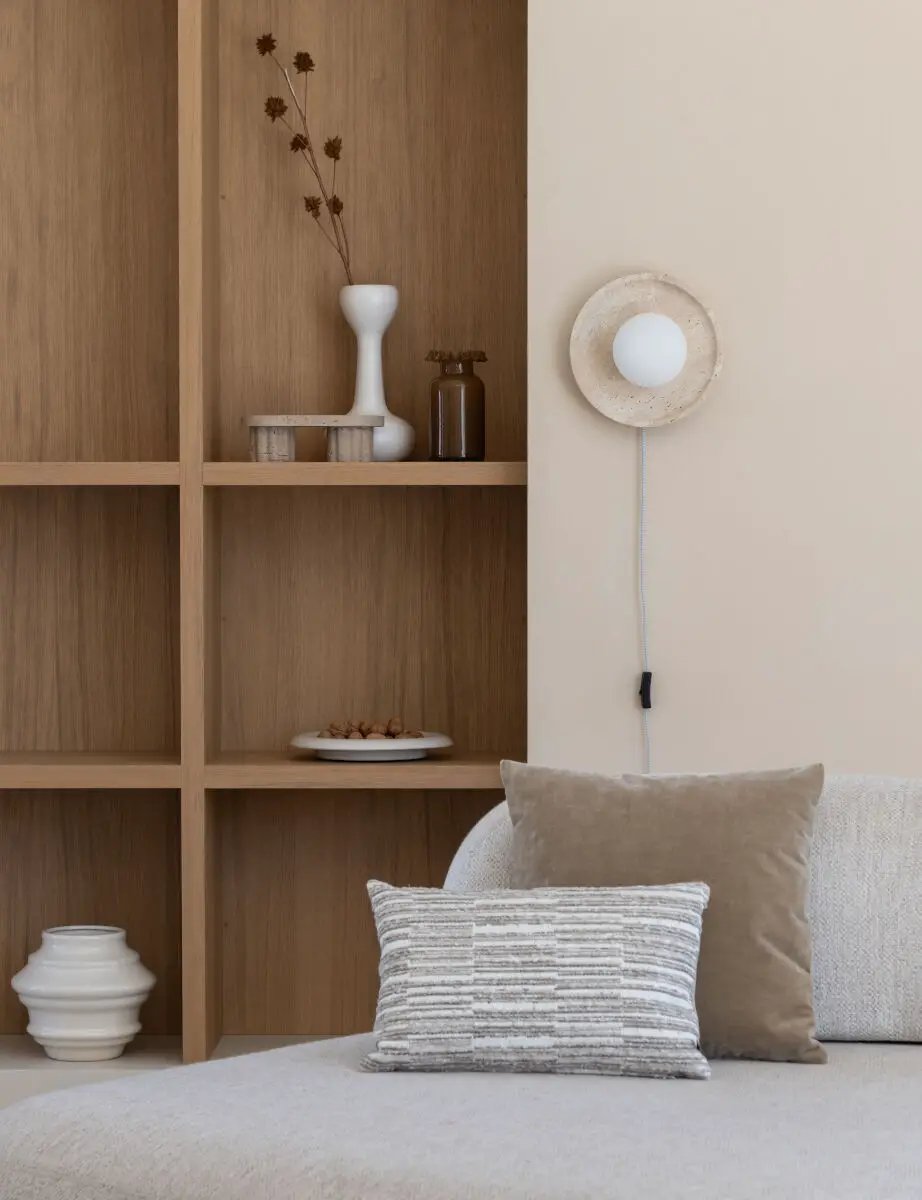it's about RoMi Tivoli Wandlamp - Wit - Ø25 cm by it's about RoMi