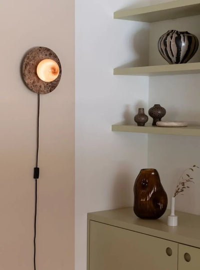 it's about RoMi Tivoli Wandlamp - Bruin - Ø25 cm by it's about RoMi