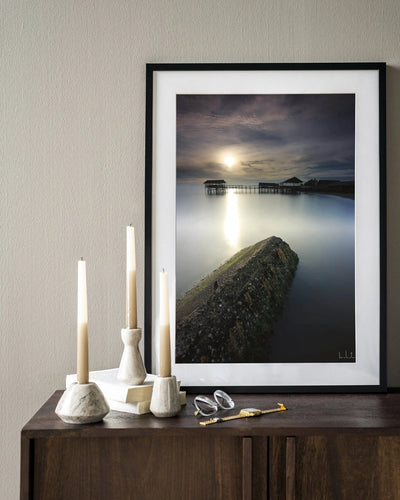 Batu Lamunan - Moderne Wanddecoratie | Artprint, Glass Art & Wandkleed by Urban Cotton