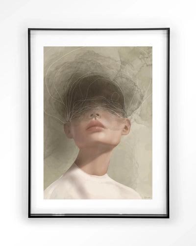 Blind Mist - Moderne Wanddecoratie | Artprint, Glass Art & Wandkleed by Urban Cotton