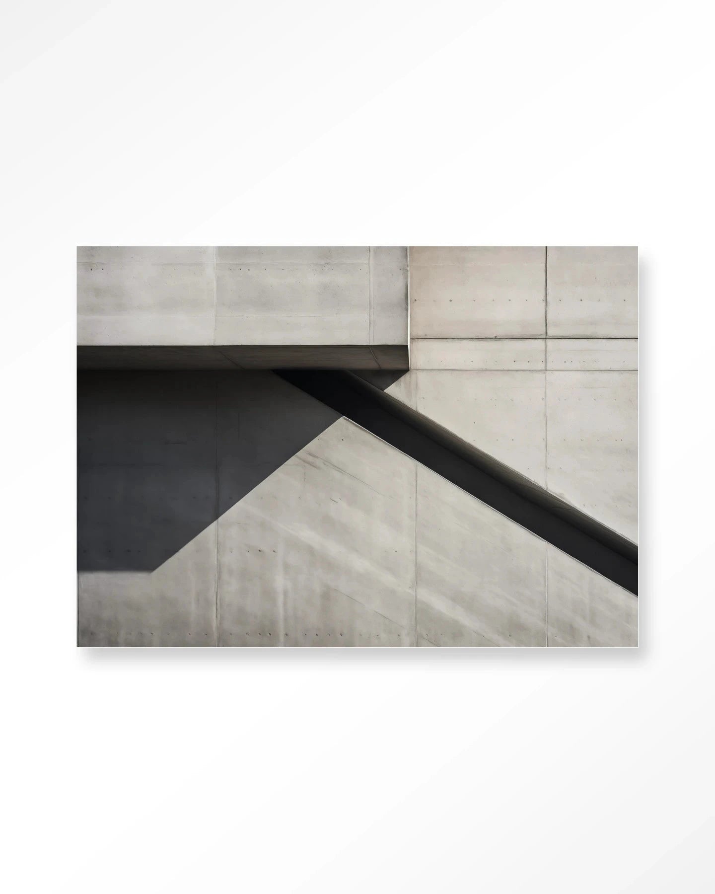 Modern betonkunstwerk als wanddecoratie met abstracte details, gemaakt door Urban Cotton, geschikt als artprint, glasart of wandkleed.