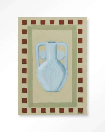 Moderne wanddecoratie met artprint, glaskunst en wandkleed uit de Eclectic Series 1 van Urban Cotton.