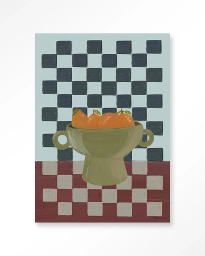Moderne wanddecoratie van Urban Cotton, inclusief artprint, glasart en wandkleed uit de Eclectic Series 2 collectie.