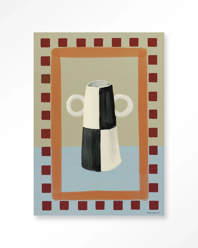 Modern kunstwanddecoratie van Urban Cotton, Eclectic Series 3, met artprint, glas en wandkleed voor stijlvolle interieuraccenten
