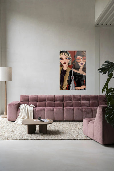 Fall Friends - Moderne Wanddecoratie | Artprint, Glass Art & Wandkleed by Urban Cotton