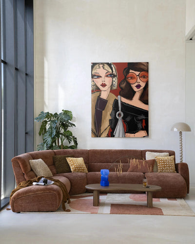 Fall Friends - Moderne Wanddecoratie | Artprint, Glass Art & Wandkleed by Urban Cotton