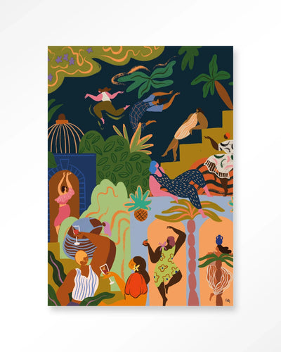 Fiesta - Moderne Wanddecoratie | Artprint, Glass Art & Wandkleed by Urban Cotton