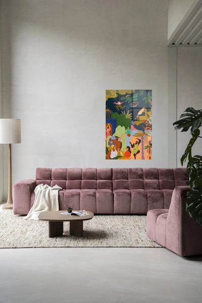 Fiesta - Moderne Wanddecoratie | Artprint, Glass Art & Wandkleed by Urban Cotton