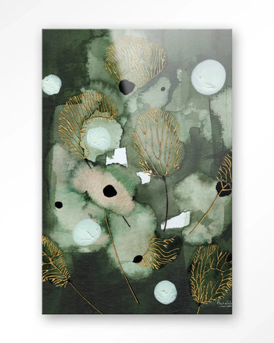Forest Flower - Moderne Wanddecoratie | Artprint, Glass Art & Wandkleed by Urban Cotton