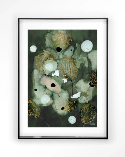 Forest Flower - Moderne Wanddecoratie | Artprint, Glass Art & Wandkleed by Urban Cotton