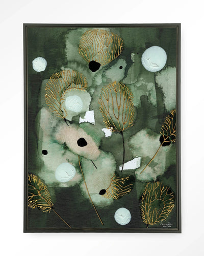 Forest Flower - Moderne Wanddecoratie | Artprint, Glass Art & Wandkleed by Urban Cotton