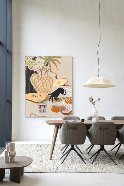 Fruitful Spread - Moderne Wanddecoratie | Artprint, Glass Art & Wandkleed by Urban Cotton