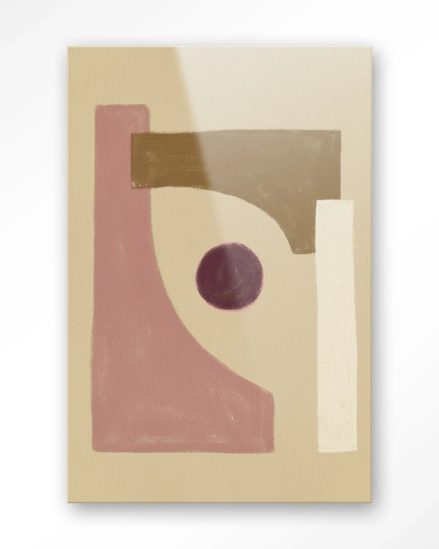 Moderne Urban Cotton kunstprint met herbenthema, glaskunst en wandkleed voor stijlvolle wanddecoratie in huis