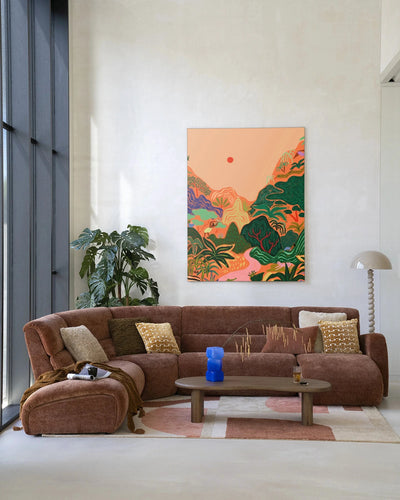 Hidden Paradise - Moderne Wanddecoratie | Artprint, Glass Art & Wandkleed by Urban Cotton