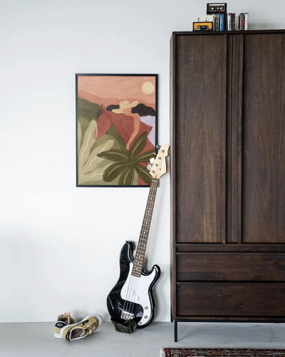 Horse Sunset - Moderne Wanddecoratie | Artprint, Glass Art & Wandkleed by Urban Cotton