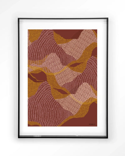 La Ondas - Moderne Wanddecoratie | Artprint, Glass Art & Wandkleed by Urban Cotton