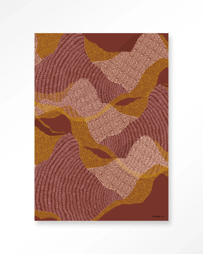 La Ondas - Moderne Wanddecoratie | Artprint, Glass Art & Wandkleed by Urban Cotton