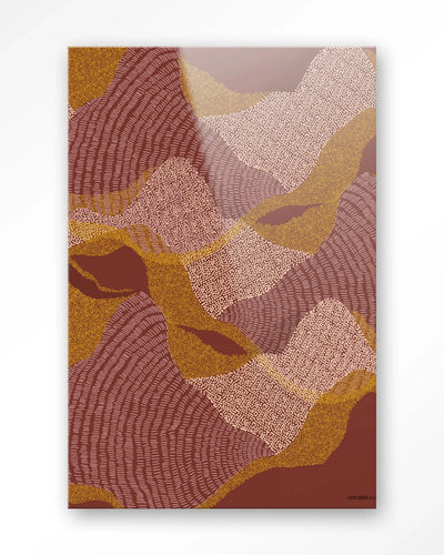 La Ondas - Moderne Wanddecoratie | Artprint, Glass Art & Wandkleed by Urban Cotton