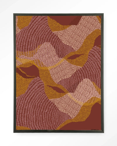 La Ondas - Moderne Wanddecoratie | Artprint, Glass Art & Wandkleed by Urban Cotton