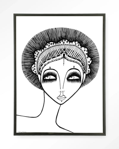 Leyla - Moderne Wanddecoratie | Artprint, Glass Art & Wandkleed by Urban Cotton