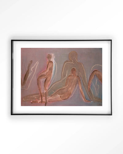 Line of Action Study - Moderne Wanddecoratie | Artprint, Glass Art & Wandkleed by Urban Cotton