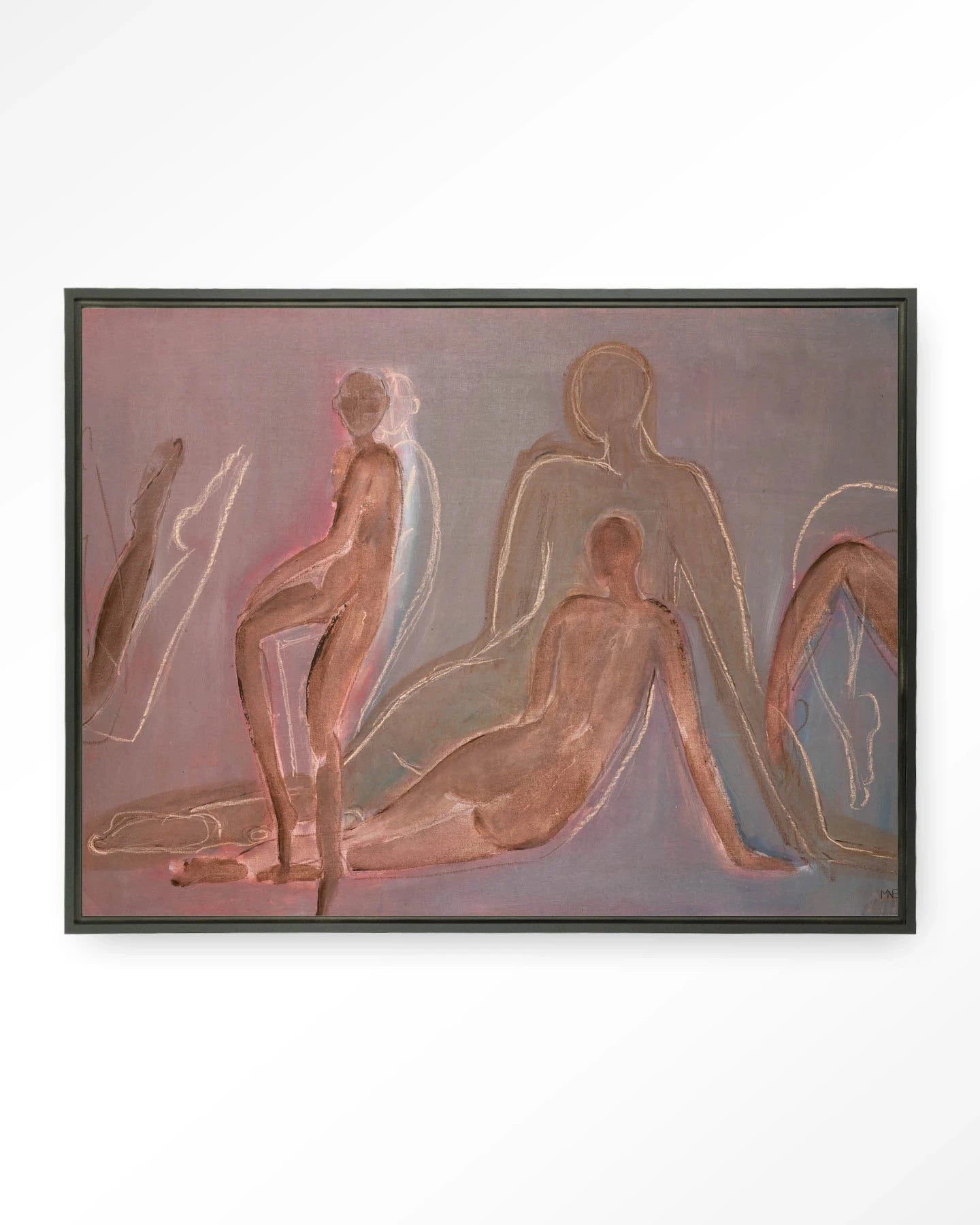 Line of Action Study - Moderne Wanddecoratie | Artprint, Glass Art & Wandkleed by Urban Cotton