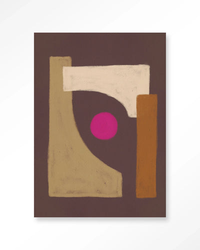 Moderne Marrakech wanddecoratie van Urban Cotton, inclusief kunstprint, glasart en wandkleed met kleurrijk Marokkaans ontwerp.