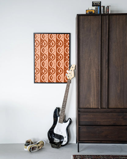 Moon BlockPrint - depauwwonen