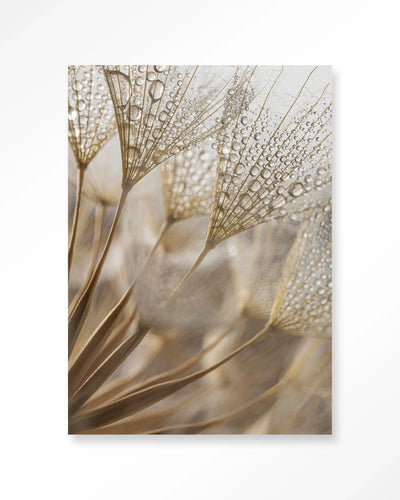 Natuurlijke abstractie kunstprint van Urban Cotton, moderne wanddecoratie met glas en wandkleed voor stijlvolle interieurs