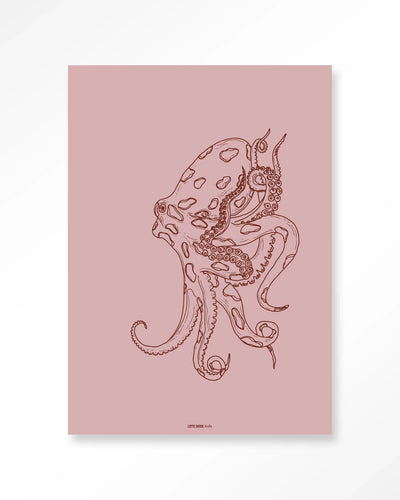 Polypus - Moderne Wanddecoratie | Artprint, Glass Art & Wandkleed by Urban Cotton