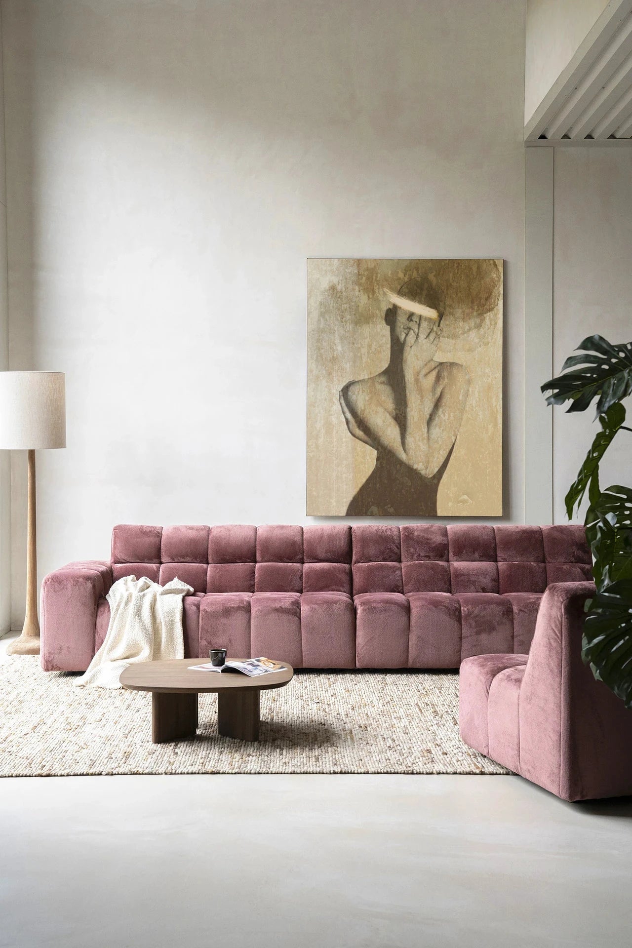 Moderne Wanddecoratie van Urban Cotton met zelfliefde thema, inclusief wandkleed en glas art voor een stijlvolle inrichting.