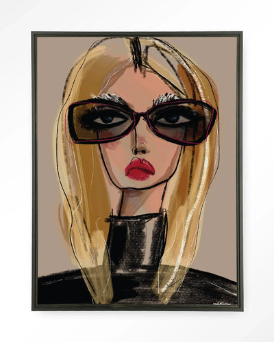 She Knows - Moderne Wanddecoratie | Artprint, Glass Art & Wandkleed by Urban Cotton