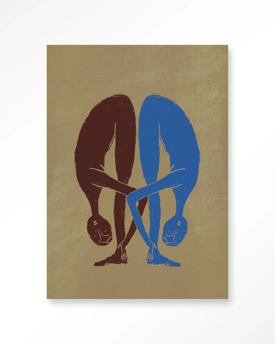 Moderne kunstwanddecoratie van Urban Cotton met kleurrijk soul-stretch artprint, glaskunst en wandkleed voor stijlvolle interieur.