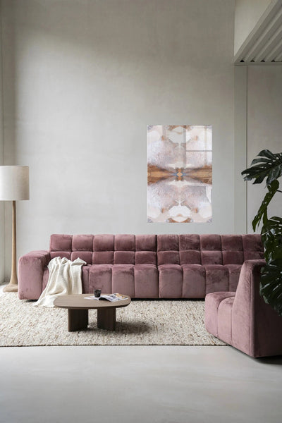 Moderne wanddecoratie met Spaanse adelaar kunstprint van glas door Urban Cotton, kleurrijk en decoratief voor elke kamer