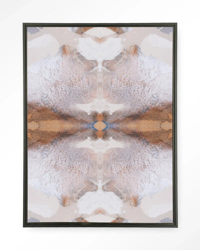 Moderne wanddecoratie van Urban Cotton met Spaanse adelaar, glas art en wandkleed in zwart frame, kleurrijk en artistiek kunstwerk