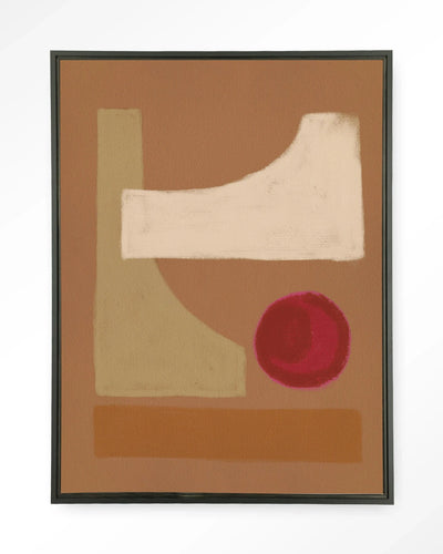 Moderne wanddecoratie kunst van Urban Cotton met Spice ontwerp op zwart wandkleed en glazen lijst, abstracte kunst voor muur.
