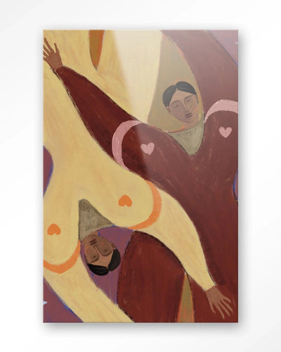 Moderne wanddecoratie met sterrenprint van Urban Cotton, inclusief kunstprint en glasart.