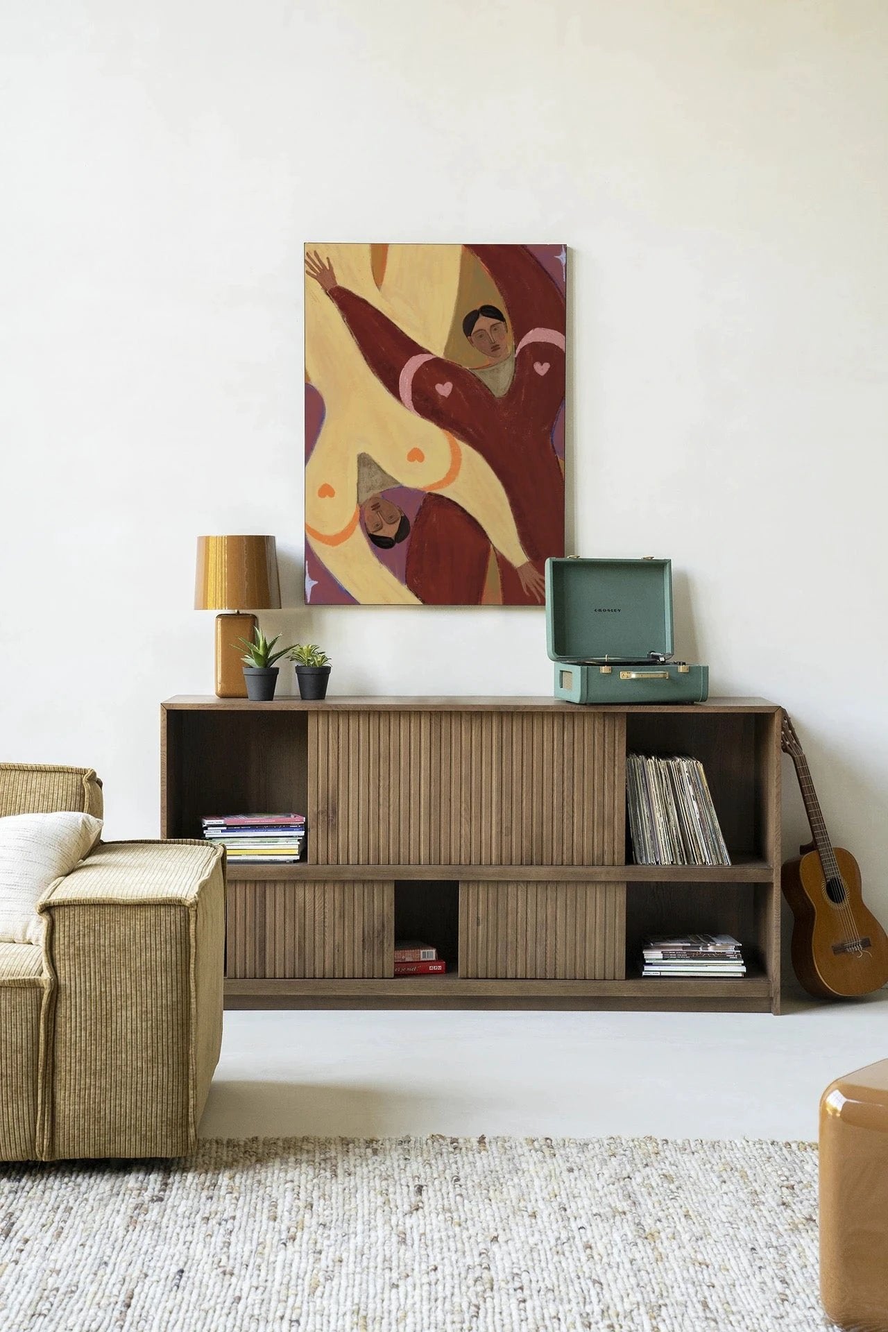 Moderne wanddecoratie van Urban Cotton met sterrenbeeld design, inclusief artprint en glaskunst voor een stijlvolle muurversiering.